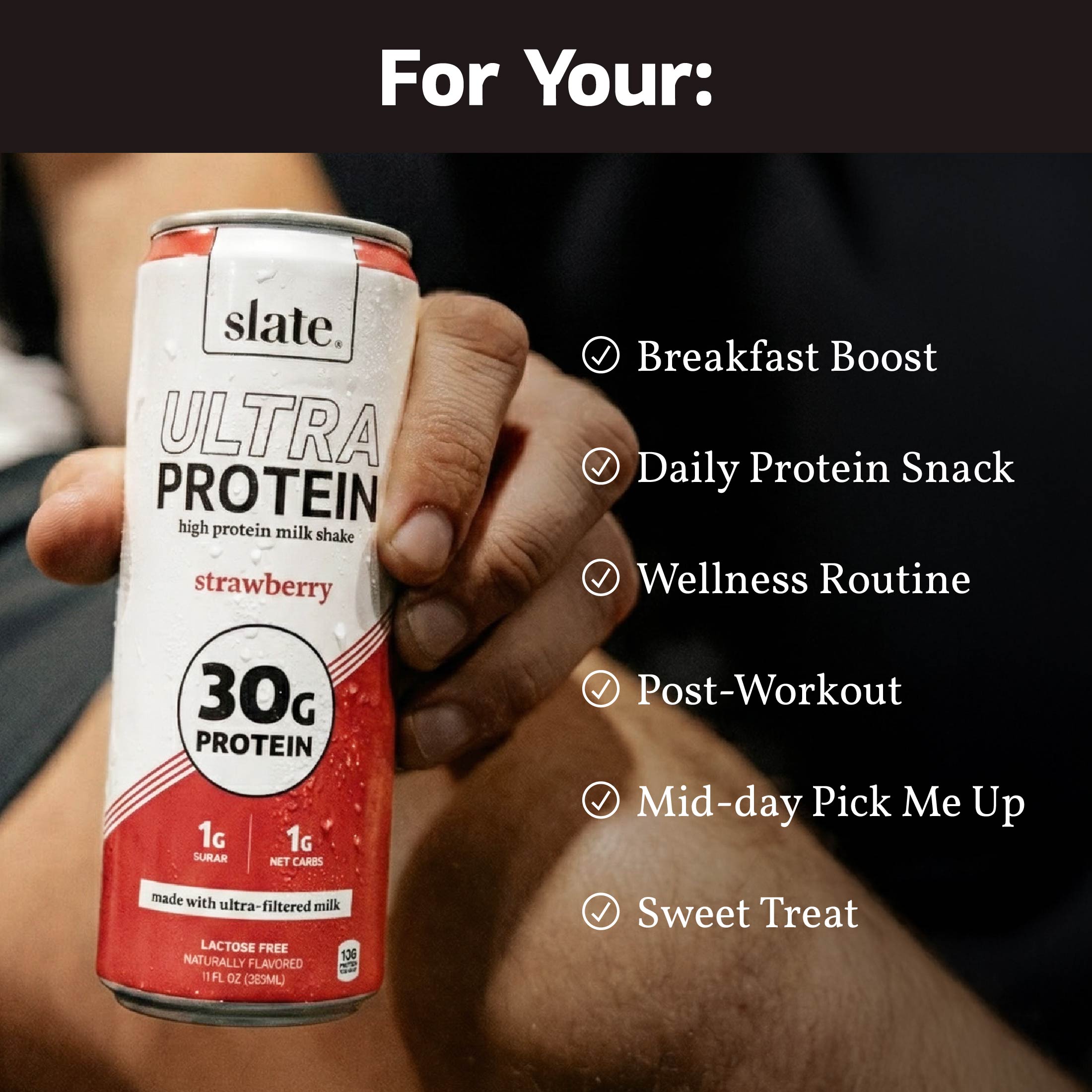 Strawberry 30G Ultra Protein Shake