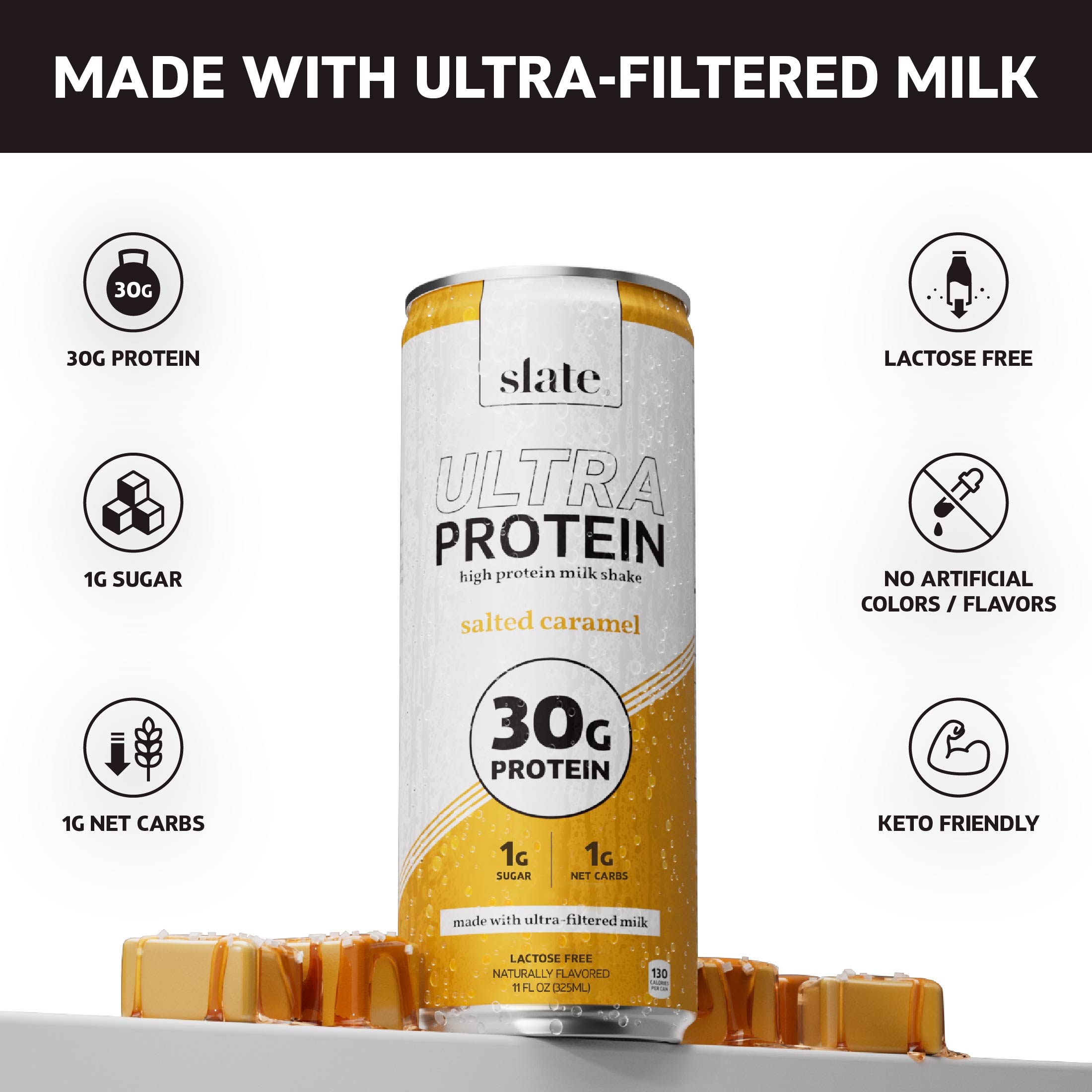 Salted Caramel 30G Ultra Protein Shake