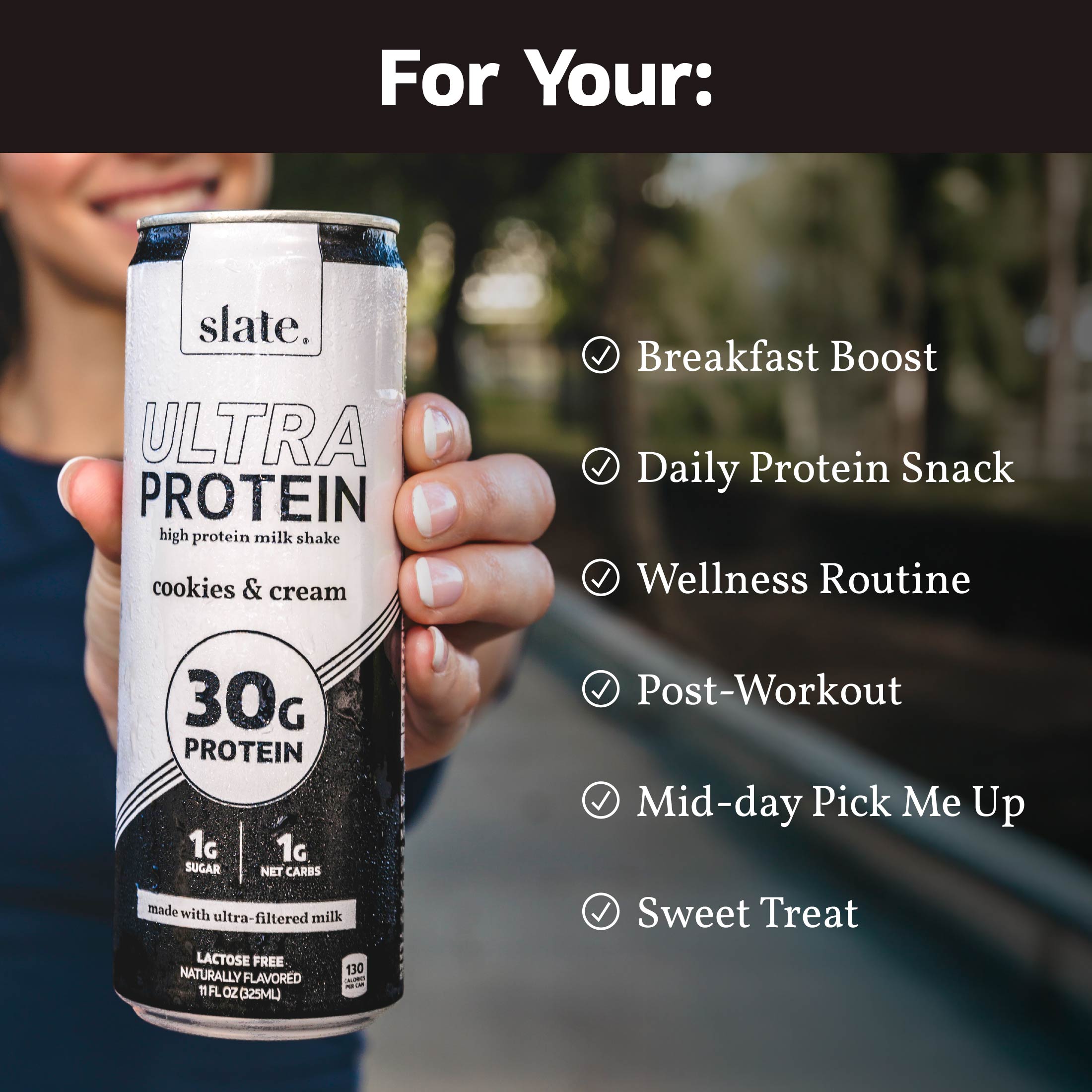 Cookies & Cream 30G Ultra Protein Shake