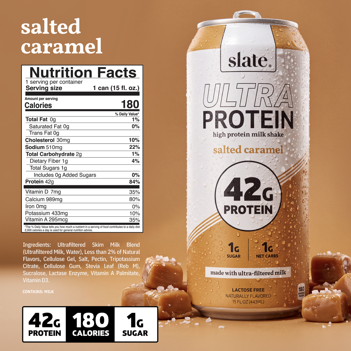 Salted Caramel 42G Ultra Protein Shake