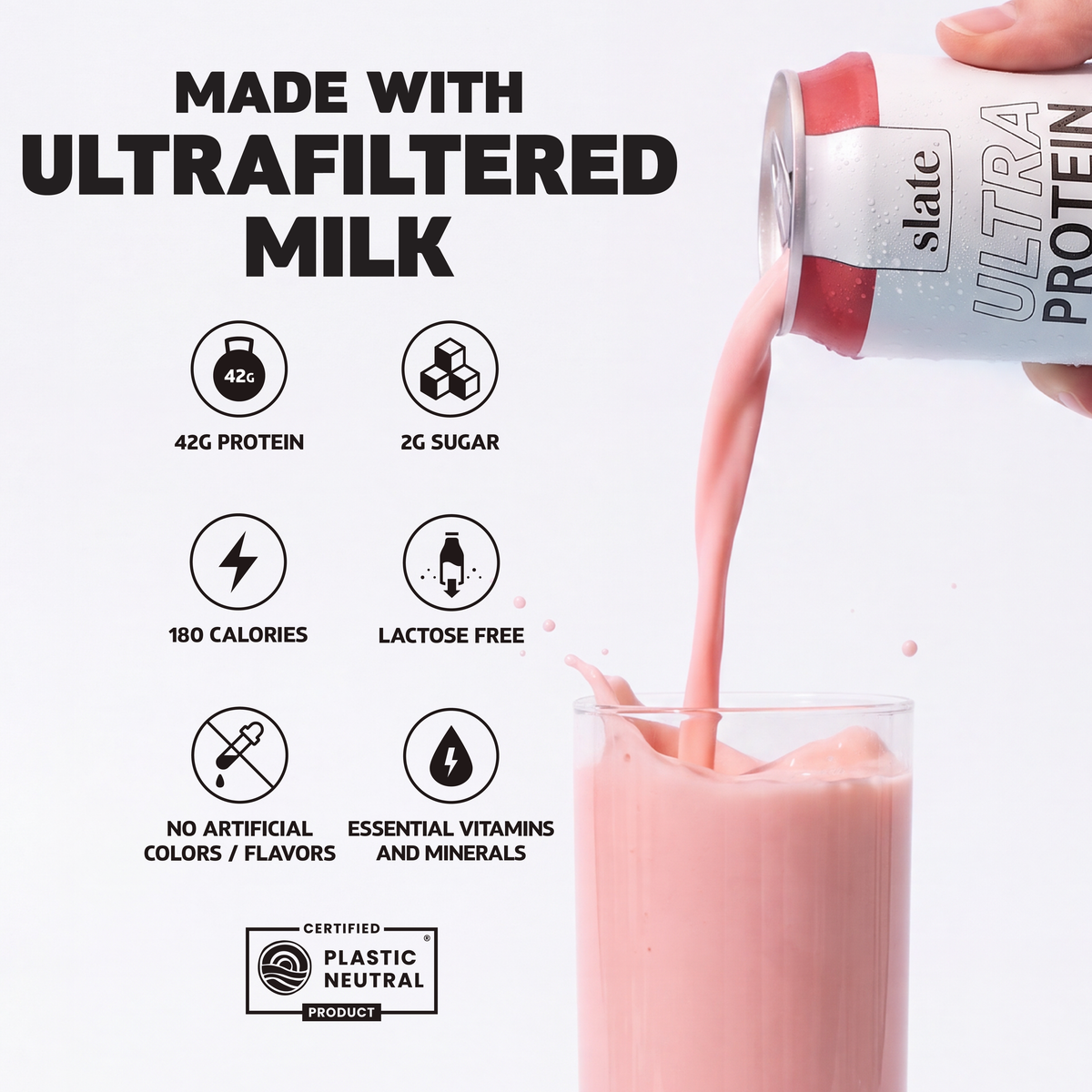 Strawberry 42G Ultra Protein Shake