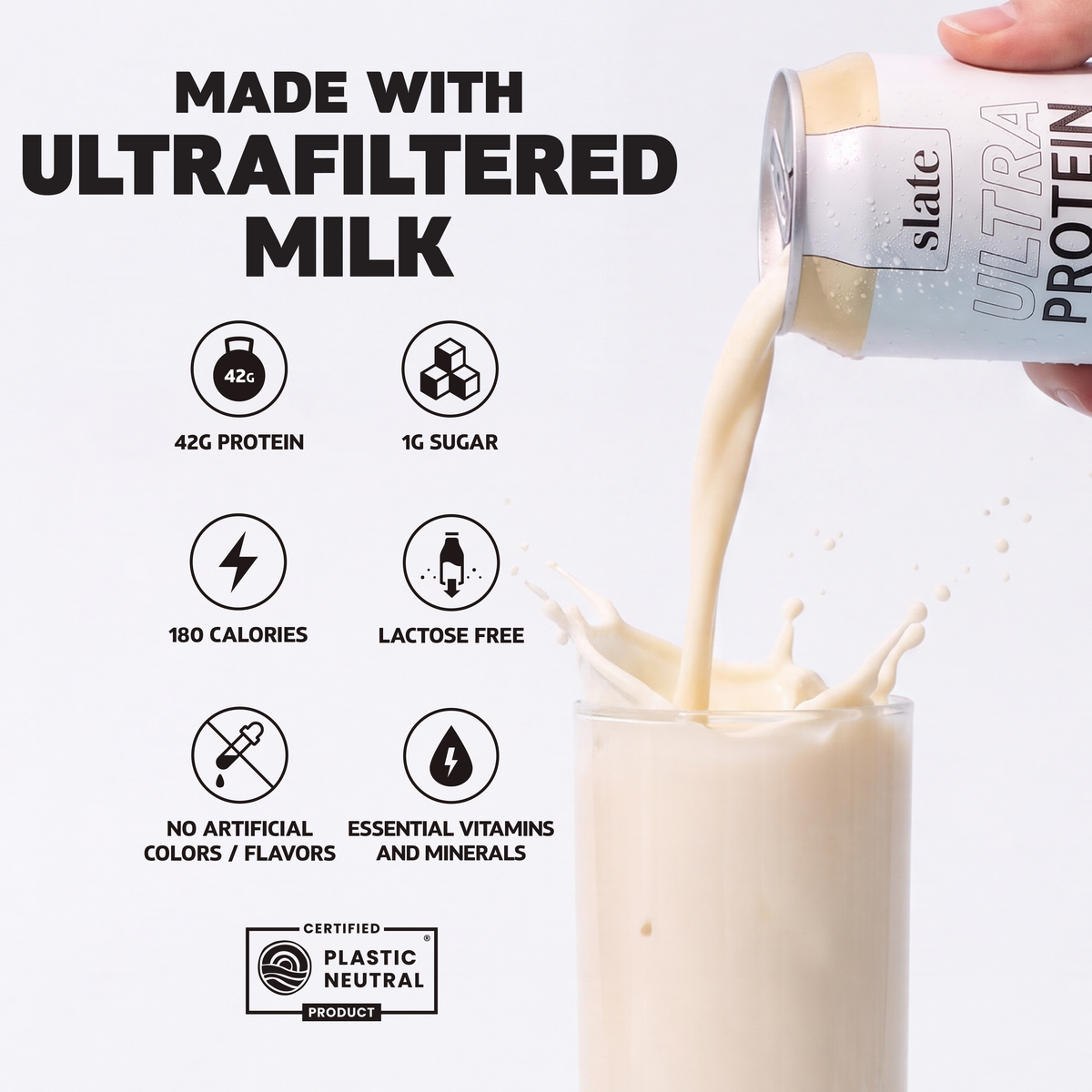 Vanilla 42G Ultra Protein Shake